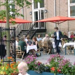 Garten des Lloyd Hotel Amsterdam